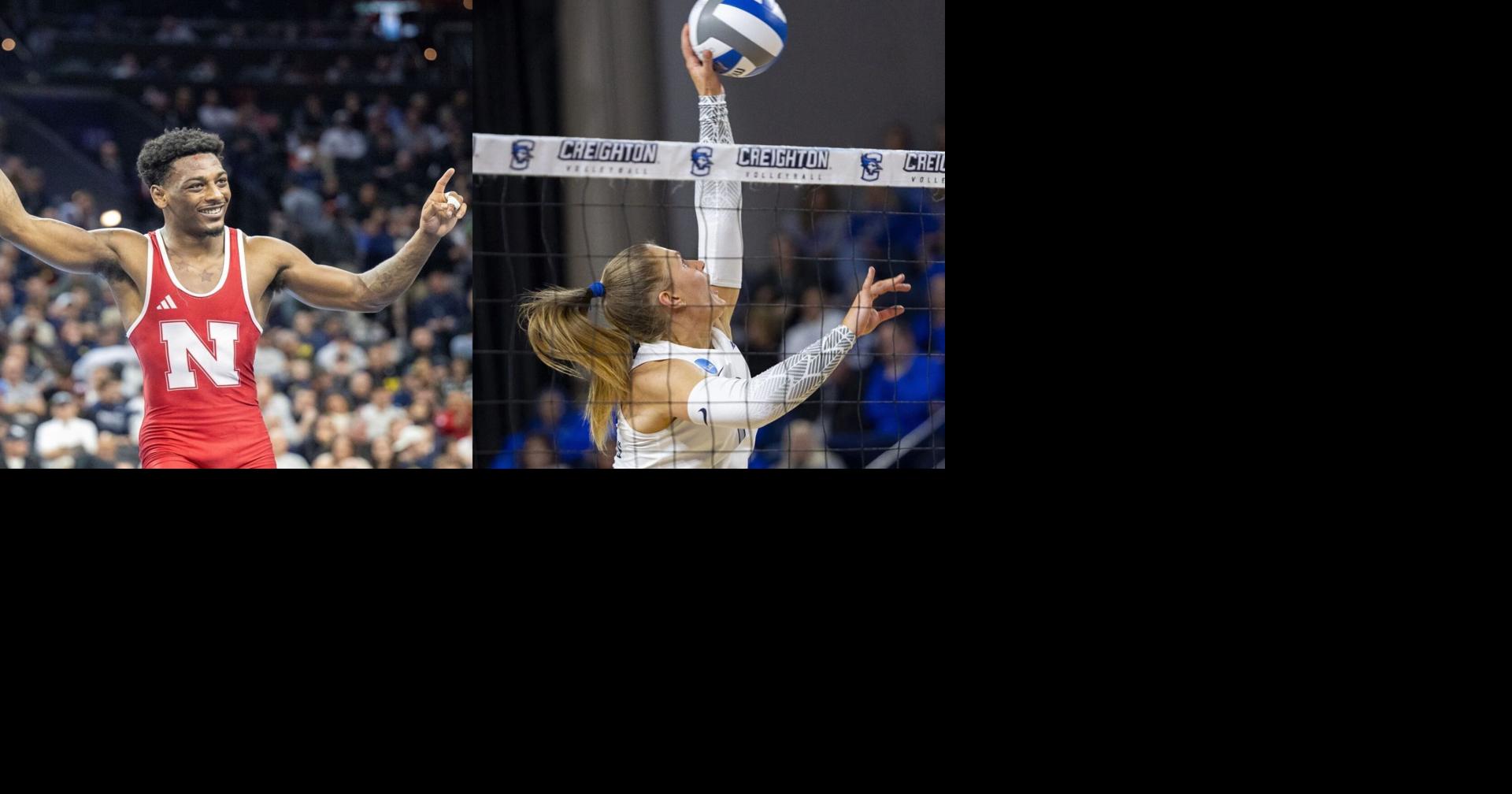 Antrell Taylor aus Nebraska und Kendra Wait, Absolventin von Creighton ...