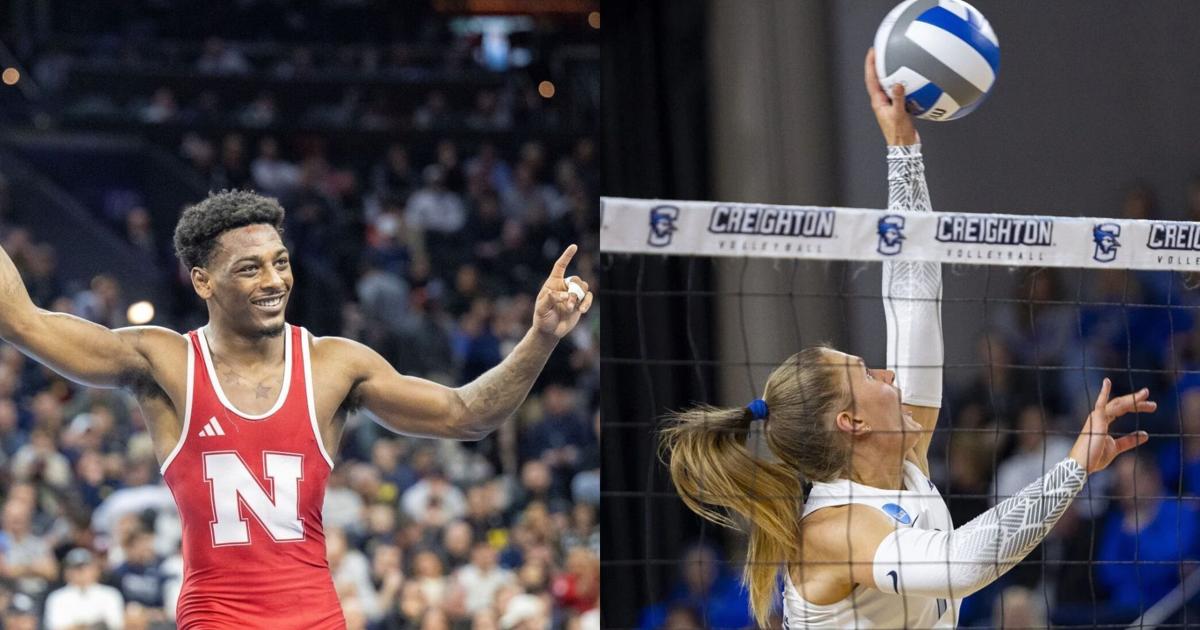 Antrell Taylor aus Nebraska und Kendra Wait, Absolventin von Creighton ...