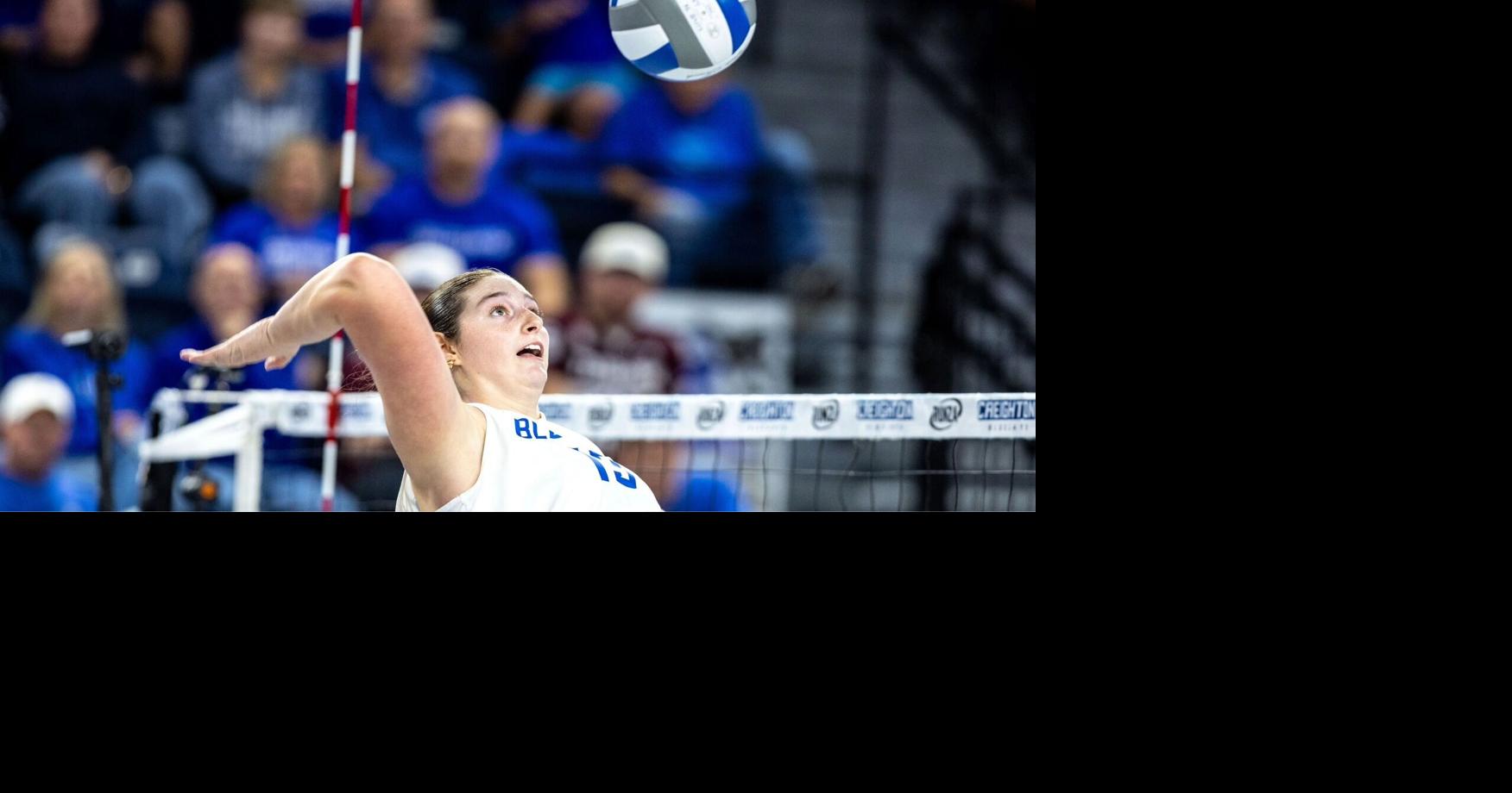 Creighton volleyball gets tested, then closes out St. John’s in four sets