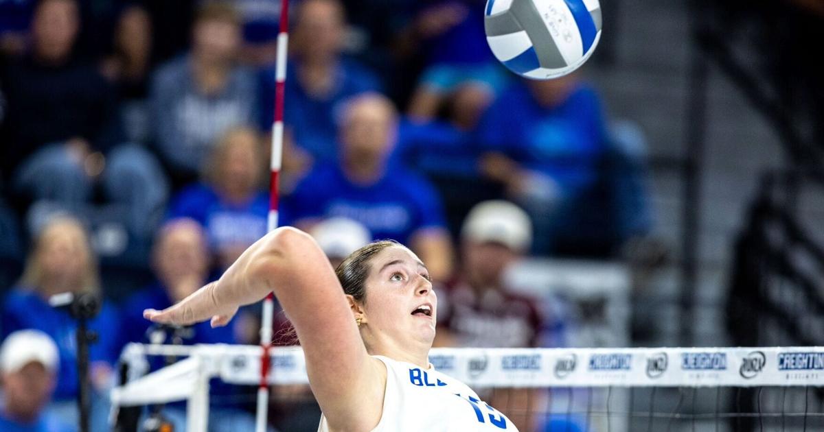 Creighton Volleyball wird auf die Probe gestellt, besiegt St ...