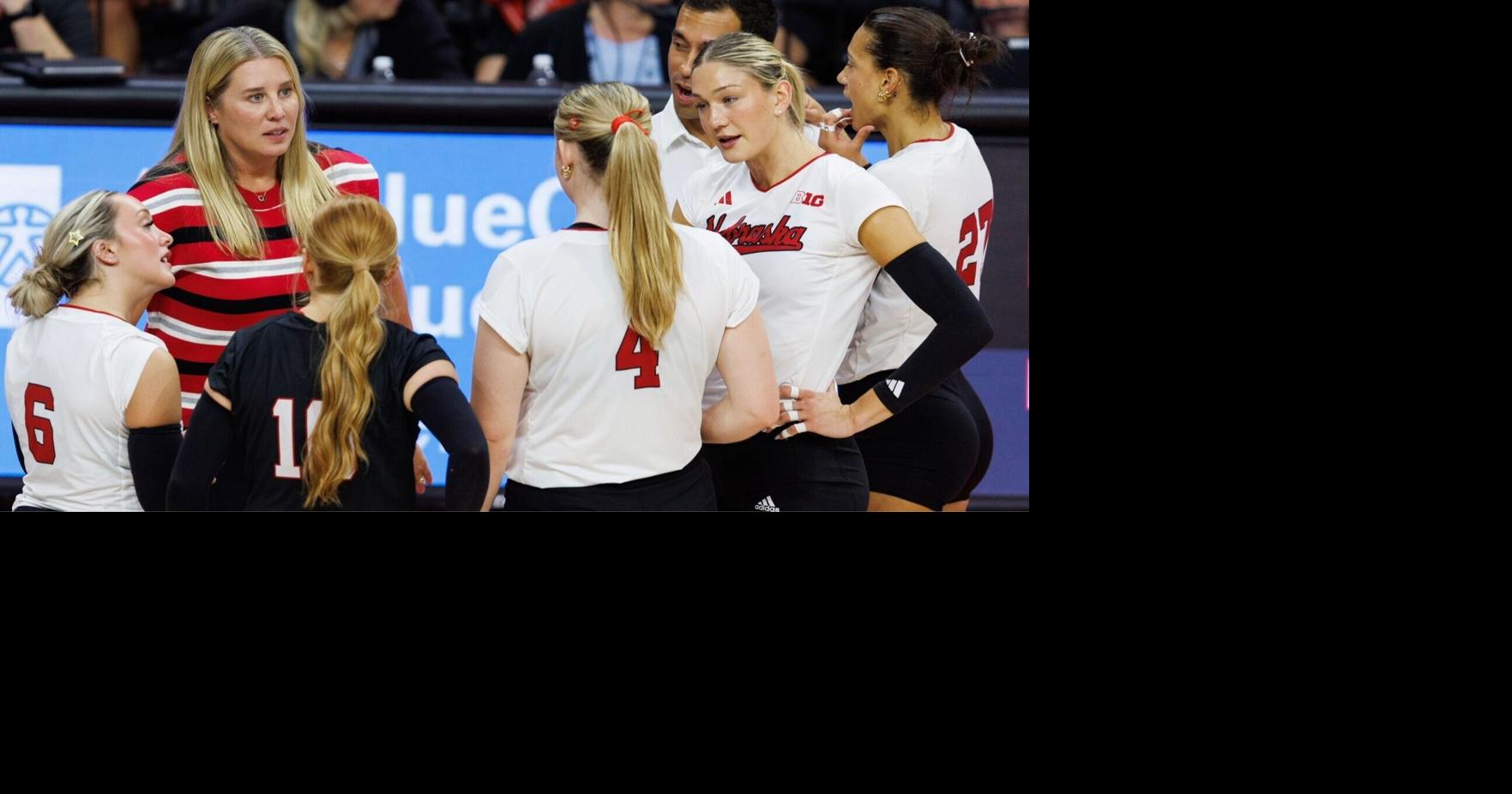 Nebraska volleyball got their first real test on a night with a bigger purpose