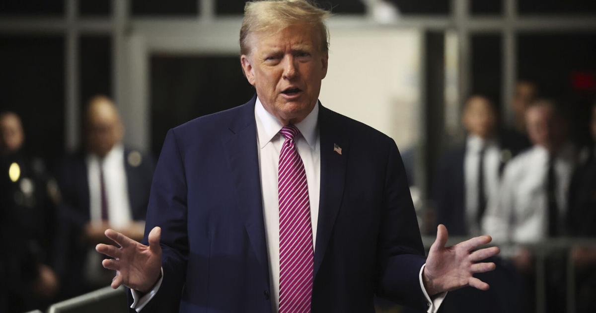 Full jury seated in Trump's hush money trial; man sets himself on fire ...