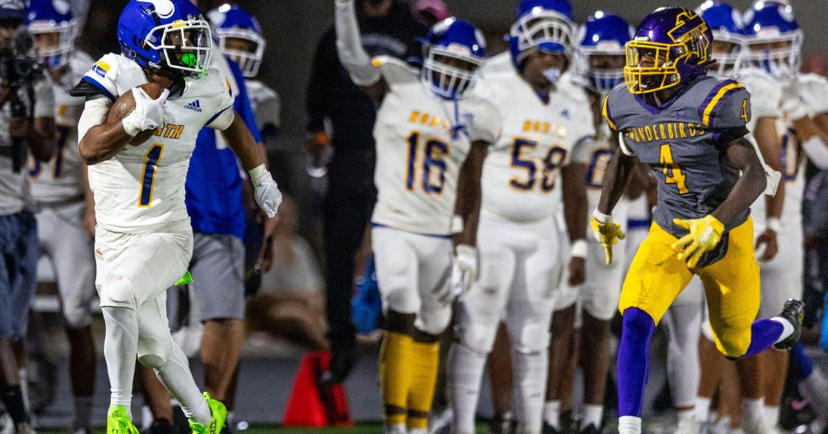 Omaha North football defeats Bellevue West