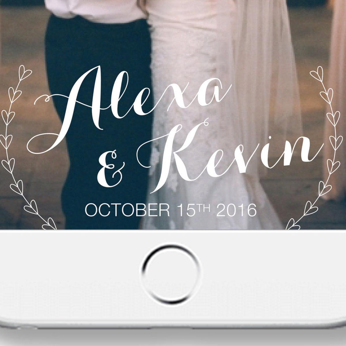 How To Create Your Own Wedding Snapchat Filter Wedding