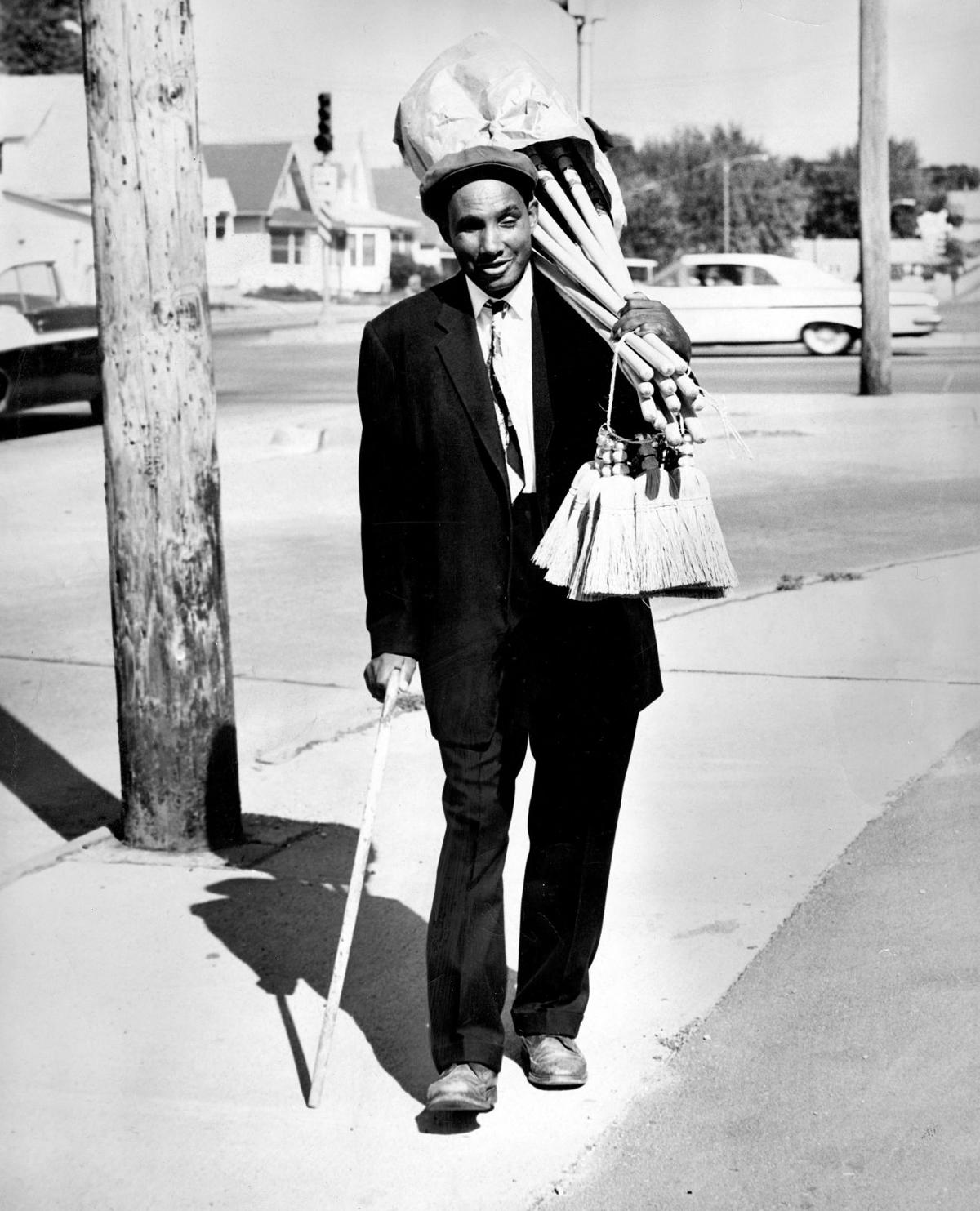 Photos Livingston Wills, the Broom Man
