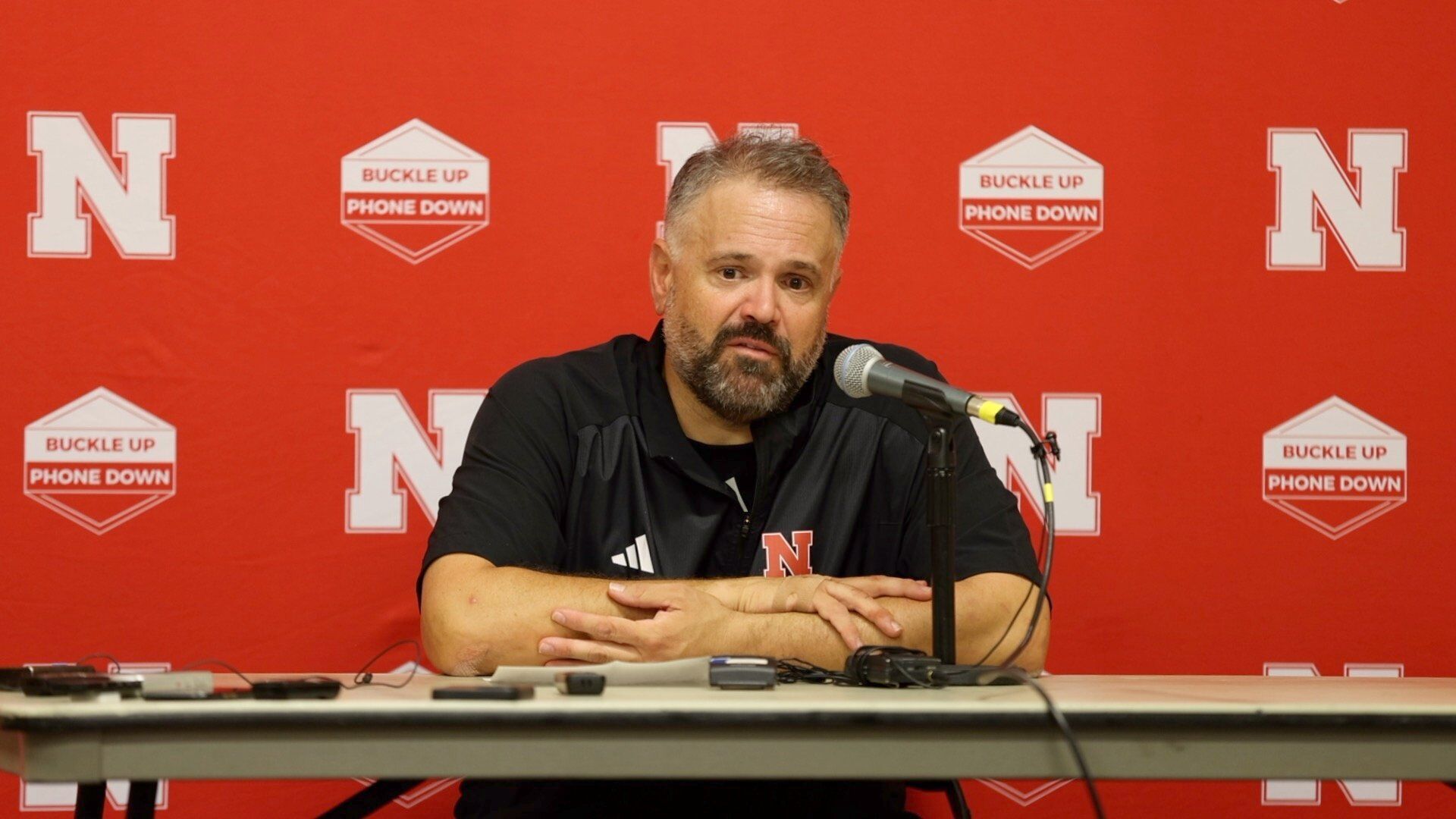 Matt Rhule's Press Conference After Huskers' Loss To Gophers