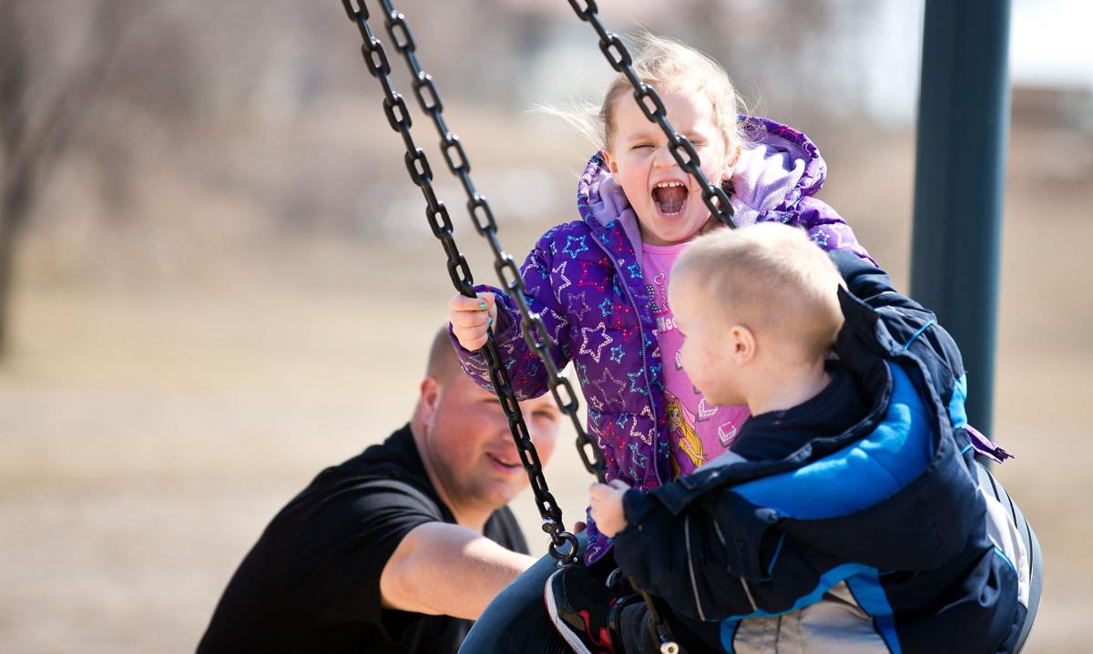 It S Possible To Be In Shape As A Parent But Just Pushing Kids On A Swing Isn T Going To Do It Momaha Omaha Com