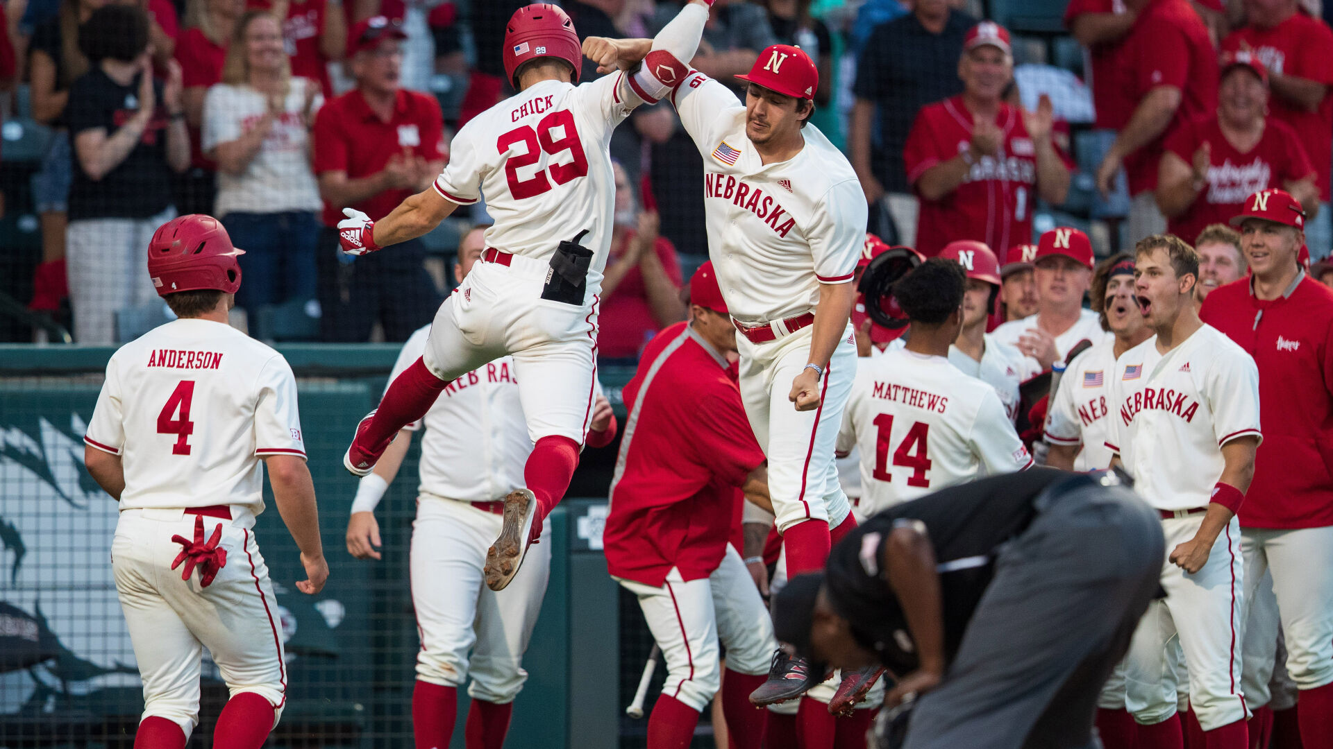 Nebraska Baseball Opens NCAA Regional With Win Over Northeastern