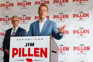 Group mocks Nebraska Gov. Jim Pillen on $2.5M no-bid contract with $5,000 business grants