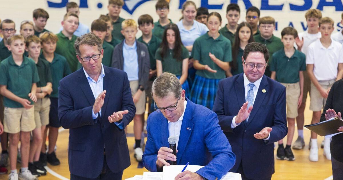 Gov. Jim Pillen says Nebraska will opt into federal school choice program
