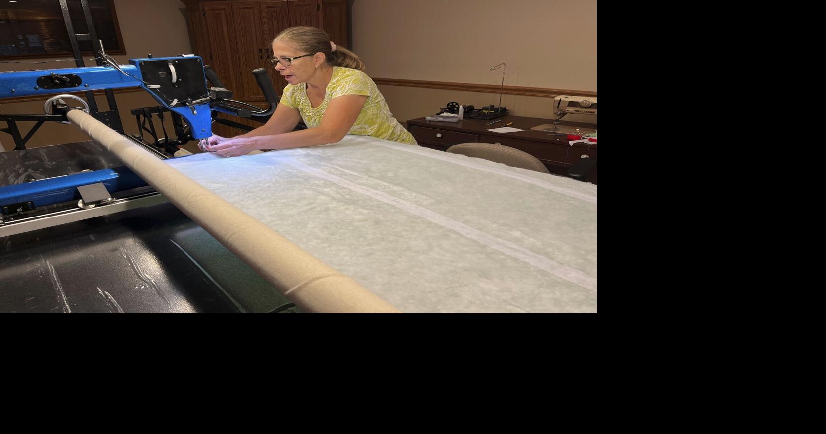 Longarm quilting machines open up stitching options