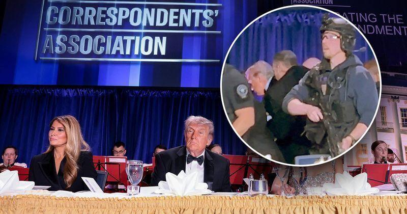 Timeline shows gunman's attempt to enter press dinner featuring Trump
