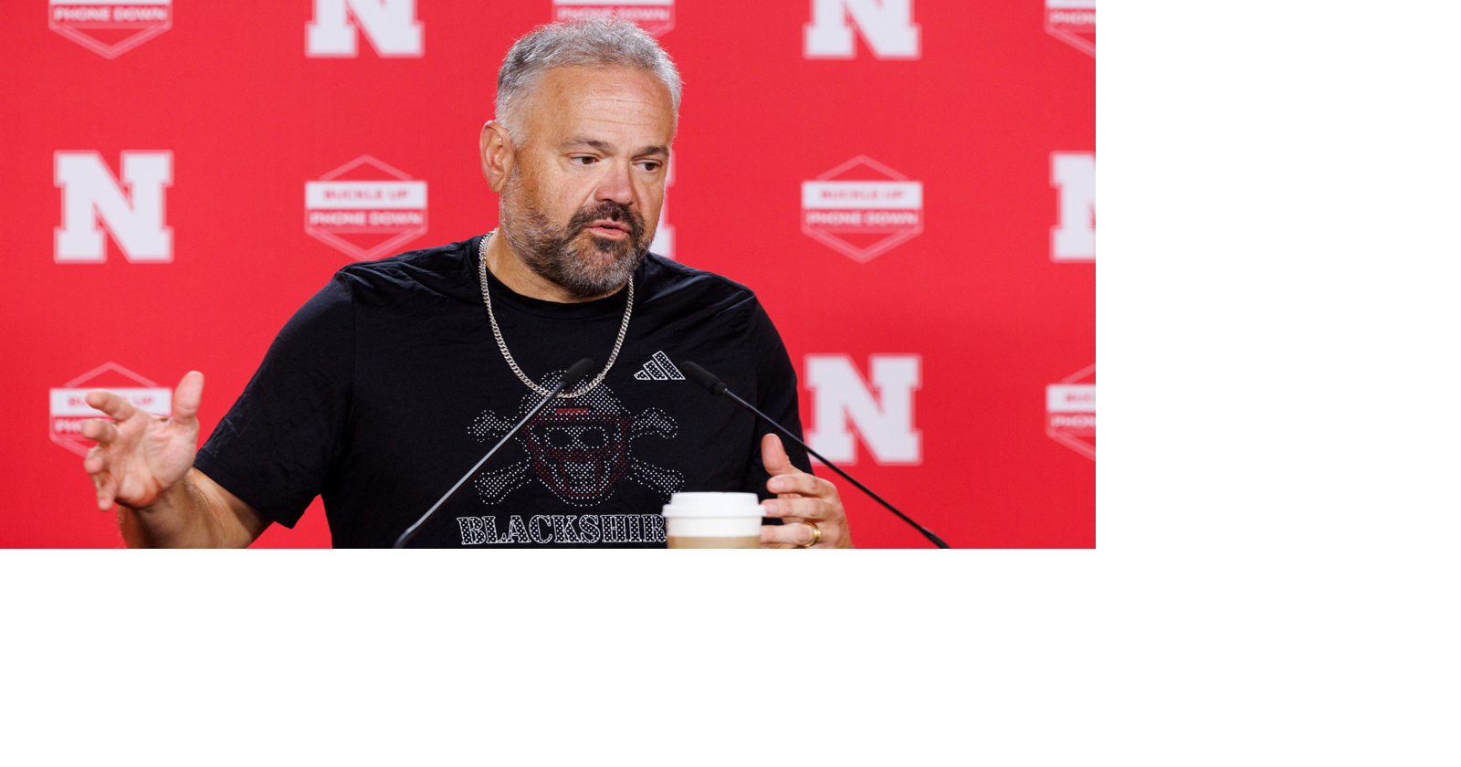 Video: Vollständige Pressekonferenz von Nebraska-Trainer Matt Rhule, 22 ...