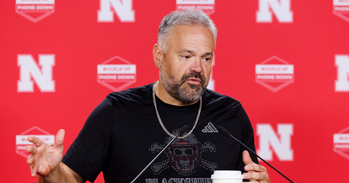 Video: Vollständige Pressekonferenz von Nebraska-Trainer Matt Rhule, 22 ...