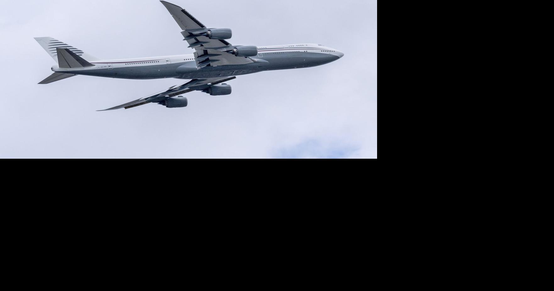 Defense Department accepts Boeing 747 from Qatar for Trump's use