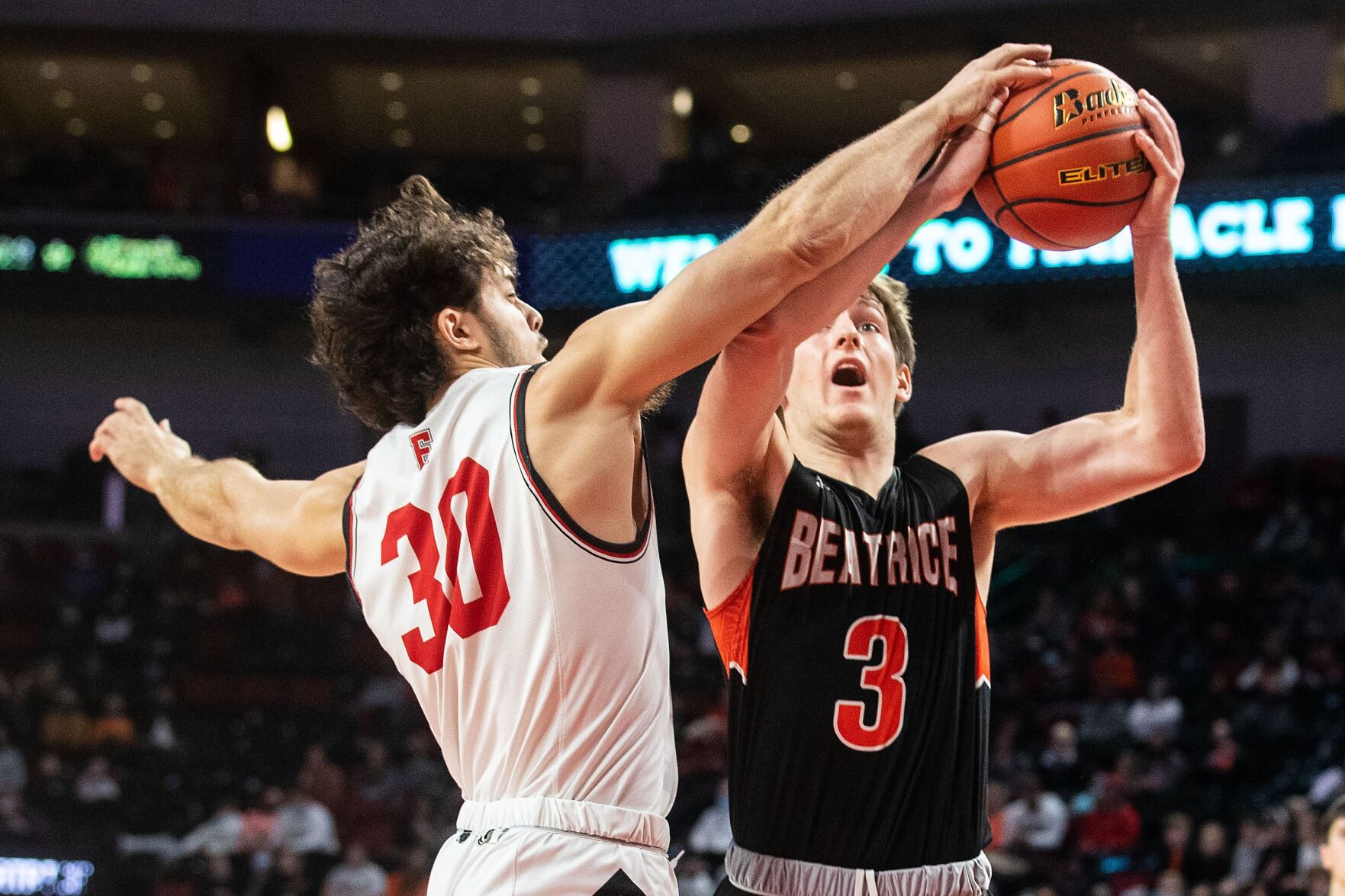 Class B Behind Kaden Glynn s 3 to force overtime Beatrice