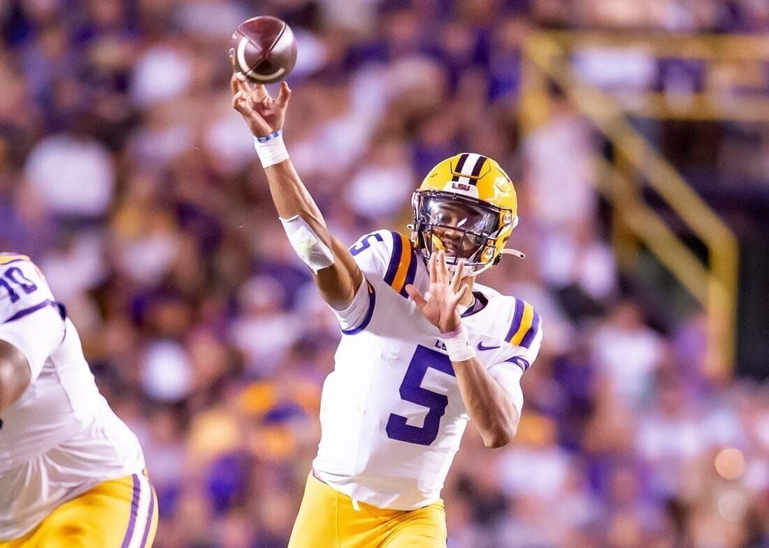 LSU ranks high in best football uniforms, survey finds