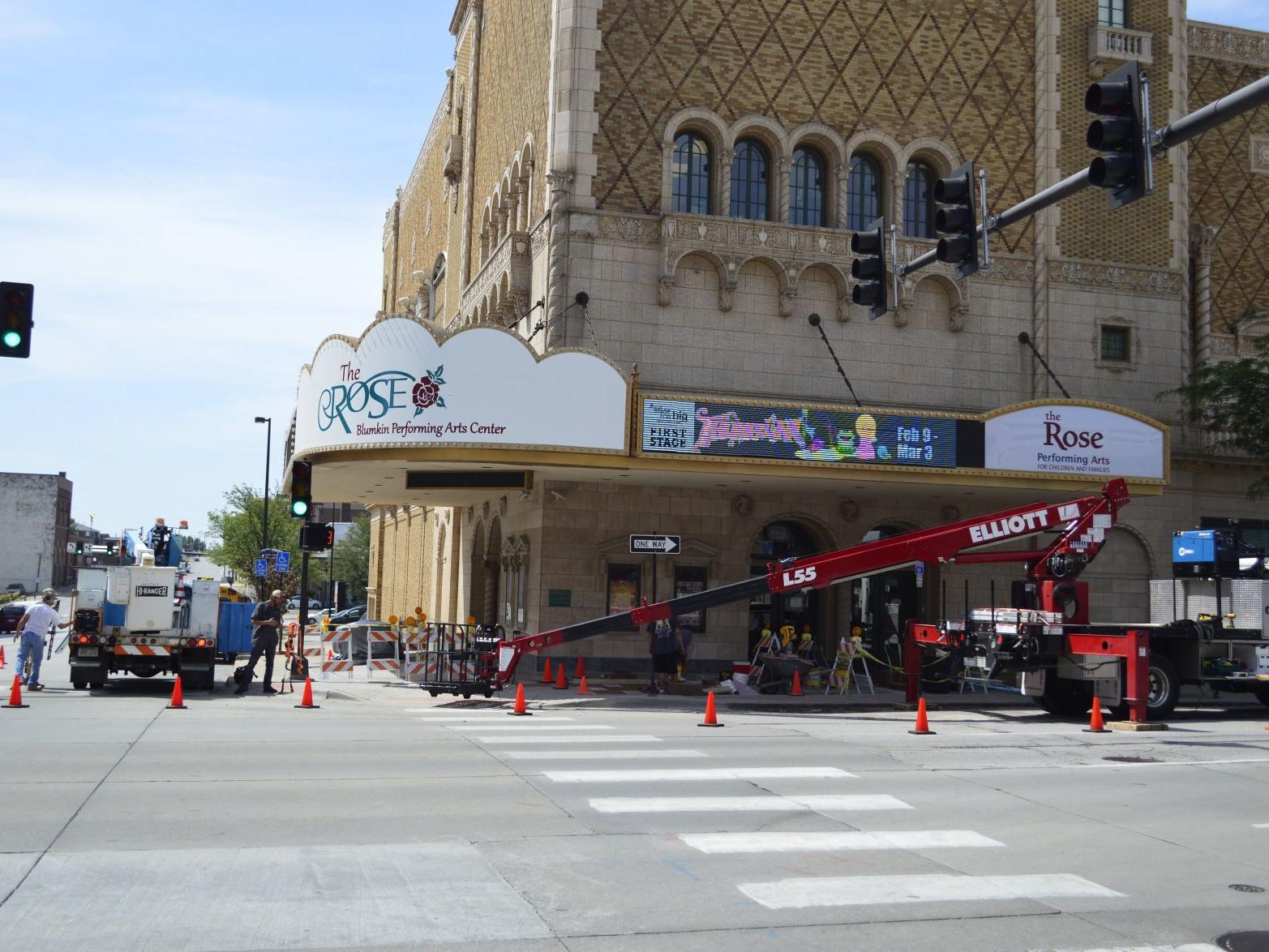 1 Million Renovation Shines New Light Outside And Inside Iconic Rose Theater Arts Movies Tv Omaha Com