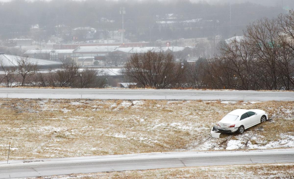 Snow falls across much of Nebraska with about 12 inches expected in