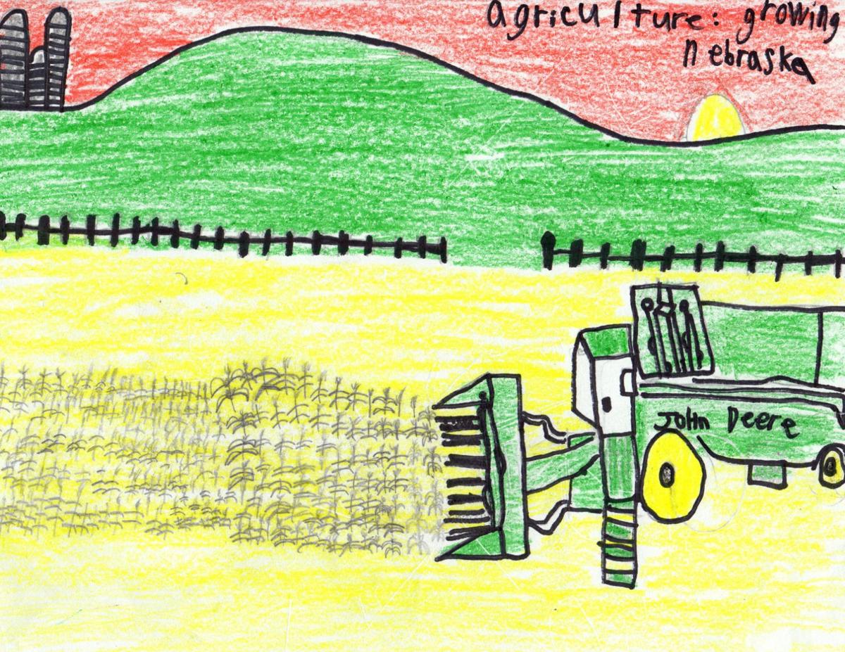 Agriculture focus of elementary students' awardwinning posters Good