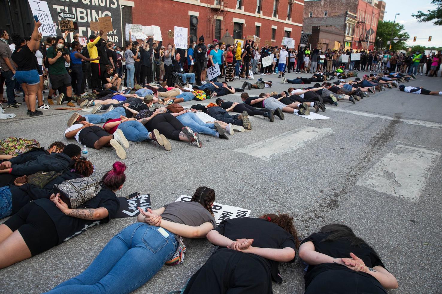 Omaha Riot Photos: Third night of protest in Omaha amid a new curfew