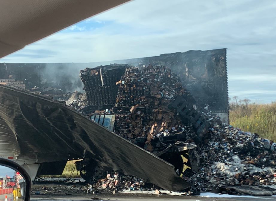 Eastbound I80 has reopened, westbound remains closed after semi crash