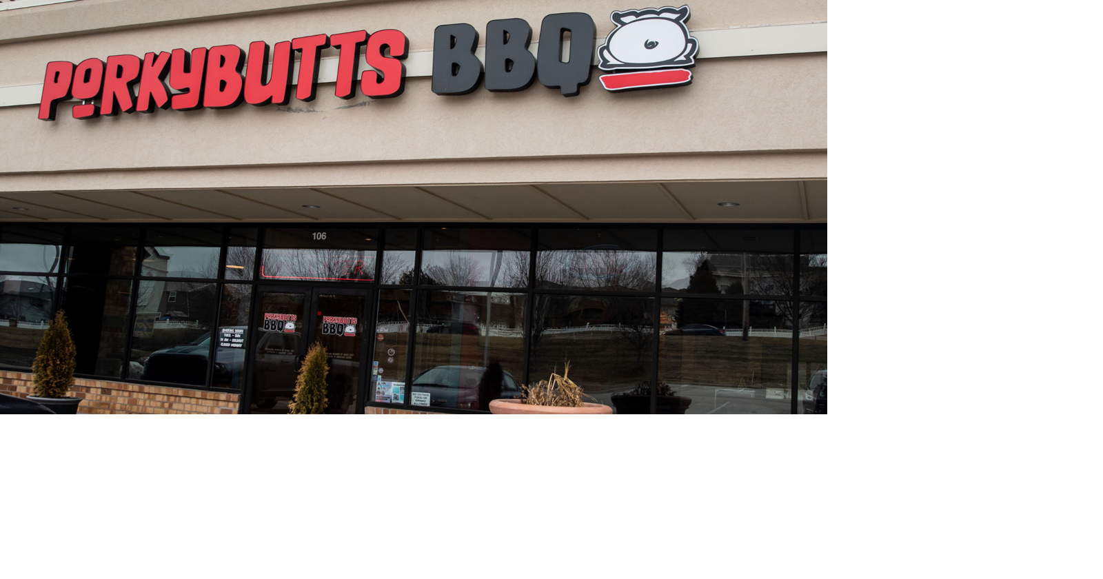 Porky Butts BBQ's restaurant remains closed, but kitchen is open for catering