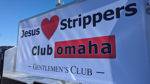 Why an Omaha strip club owner has a 'JESUS ♥ STRIPPERS' sign-truck