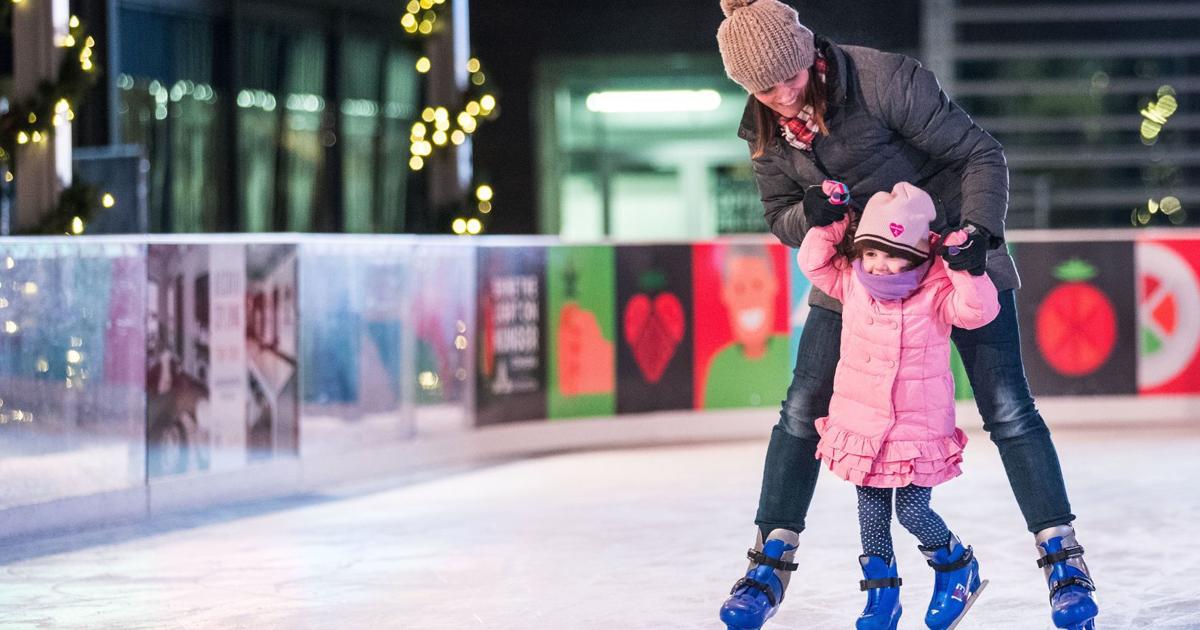 Capitol District Ice Rink in downtown Omaha is open for the season