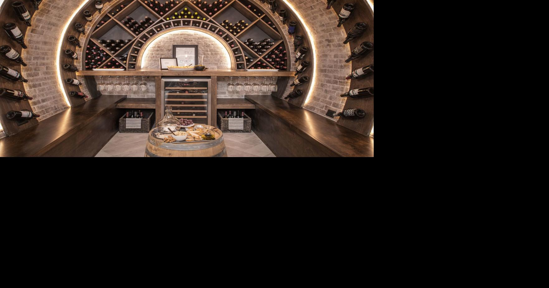 Elkhorn couple's awardwinning wine cellar is a barrel of fun