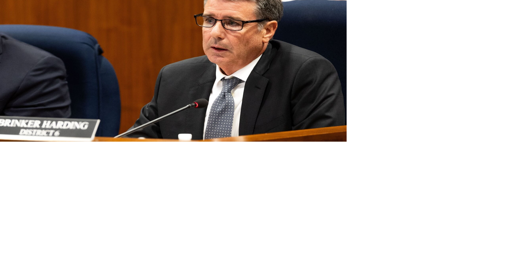 CD2 candidate Brinker Harding months late in filing financial disclosures