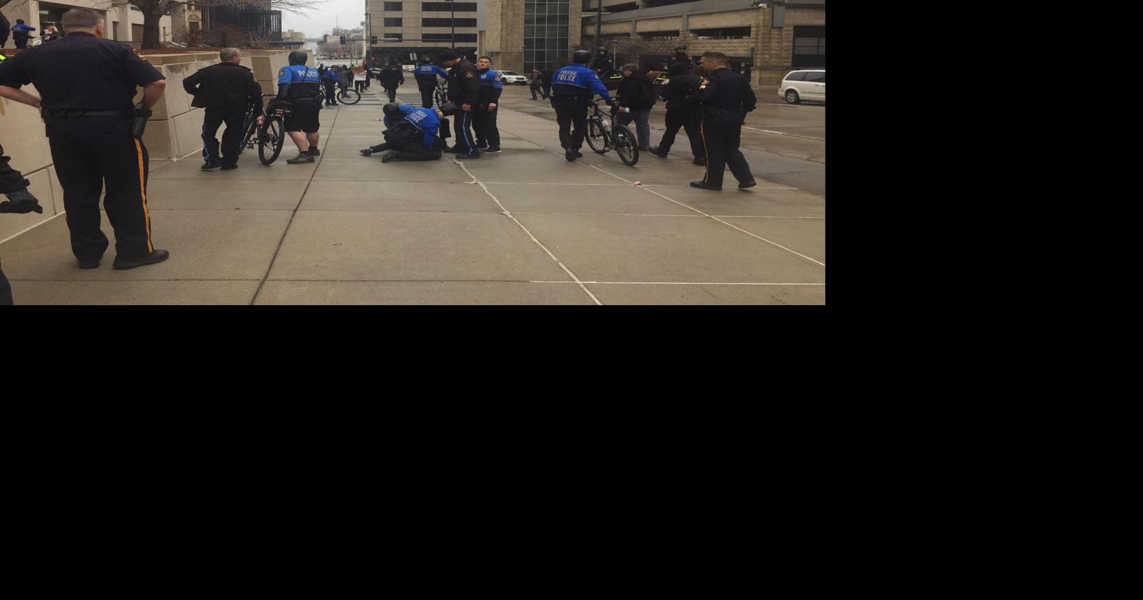 8 anti-Trump protesters arrested during 'Make America Great Again ...