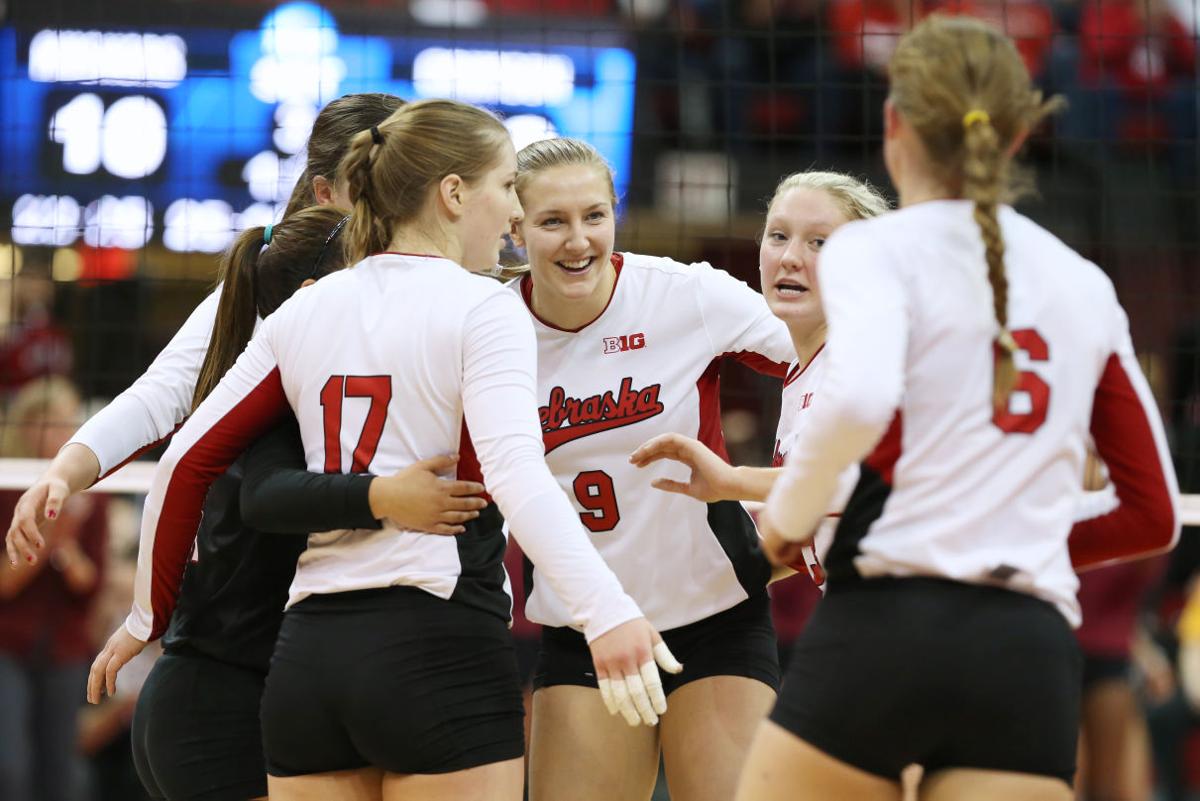 Nebraska volleyball shakes off firstset defeat, dispatches Harvard Husker News