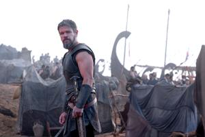 Matt Damon as Odysseus in "The Odyssey."