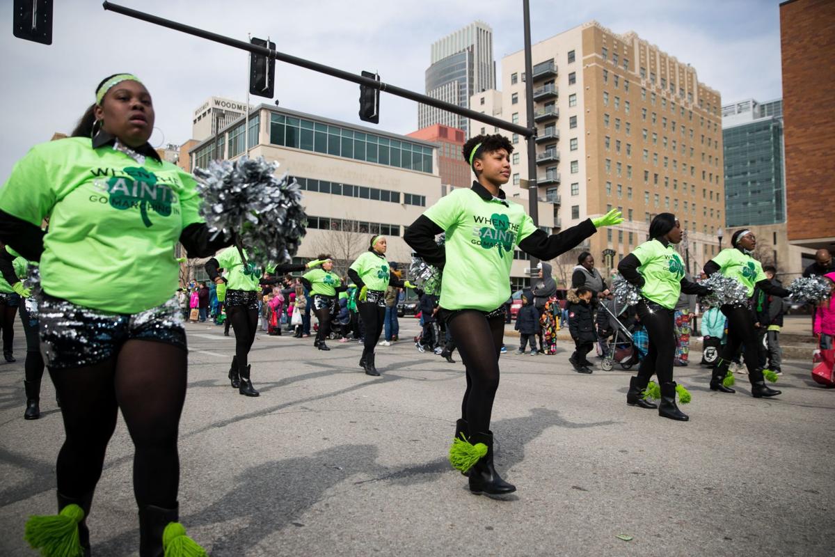 Hundreds go green for St. Patrick’s Day parade in downtown Omaha