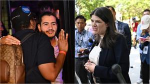 Abdul El-Sayed, left, and Haley Stevens