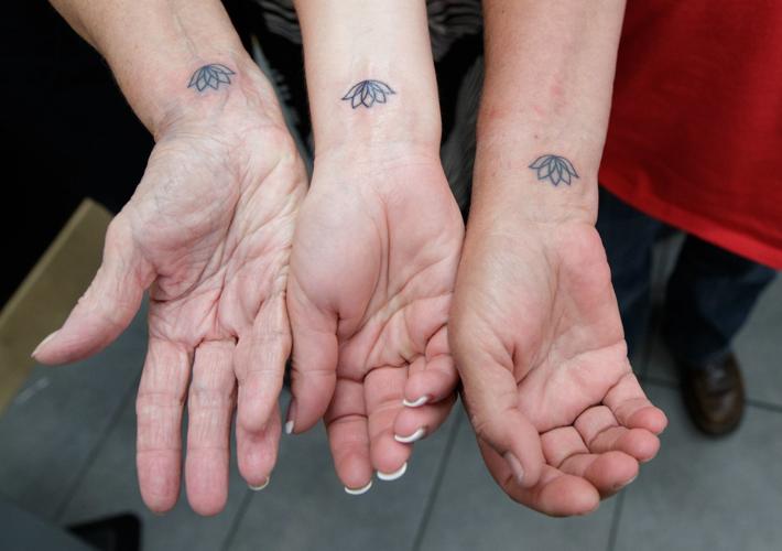 Putting the 'T' in tattoo: Commuters express their love (or