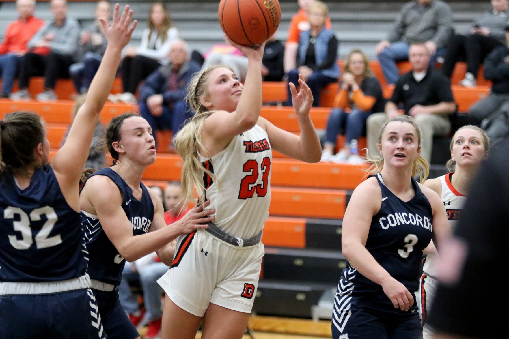 All Midlands women s basketball Doane freshamn Mak Hatcliff named