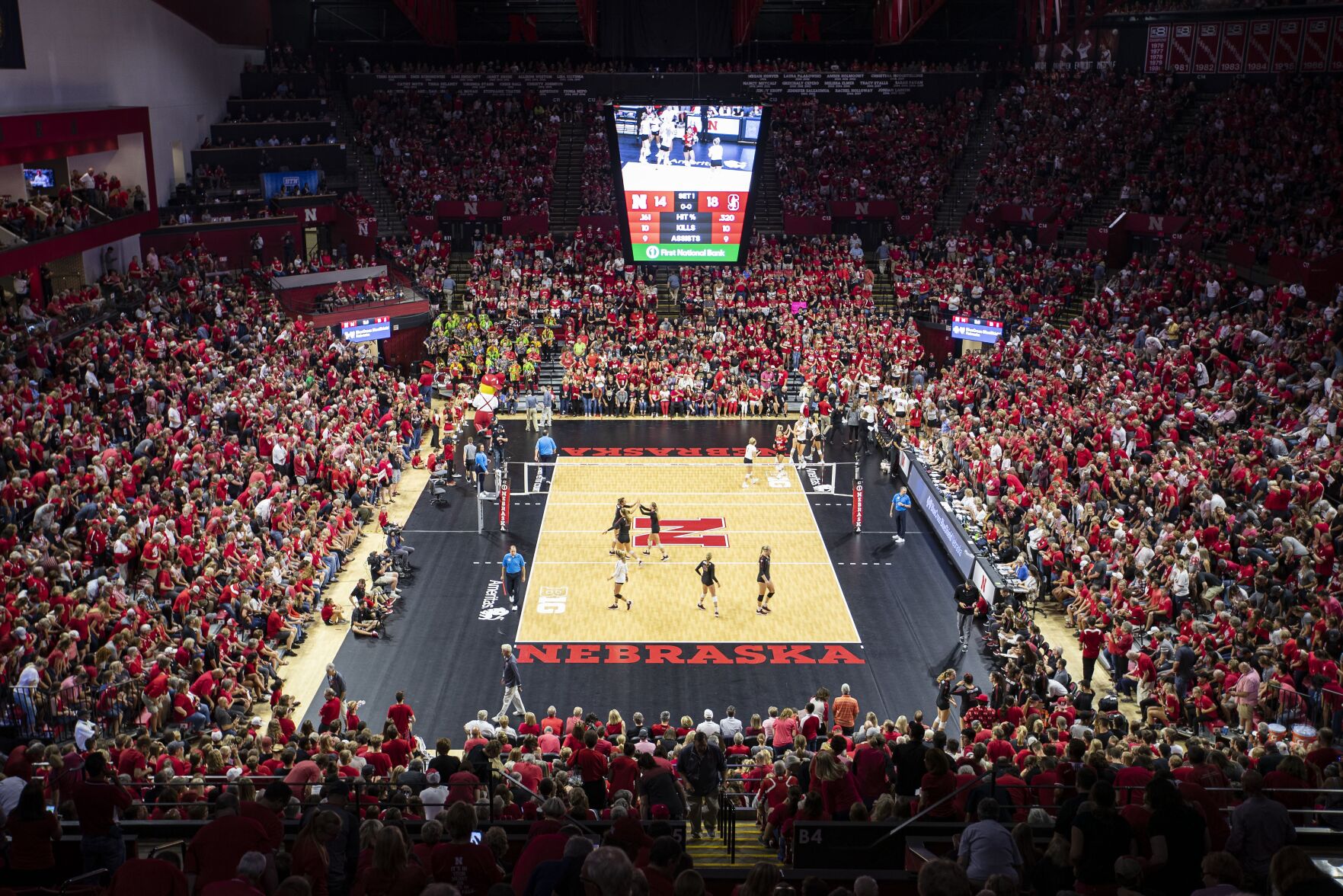 Nebraska Volleyball's Sellout Streak May Be On Hold, But Huskers ...