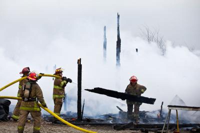 Firefighters Take On Fully Engulfed Barn Fire News Omaha Com
