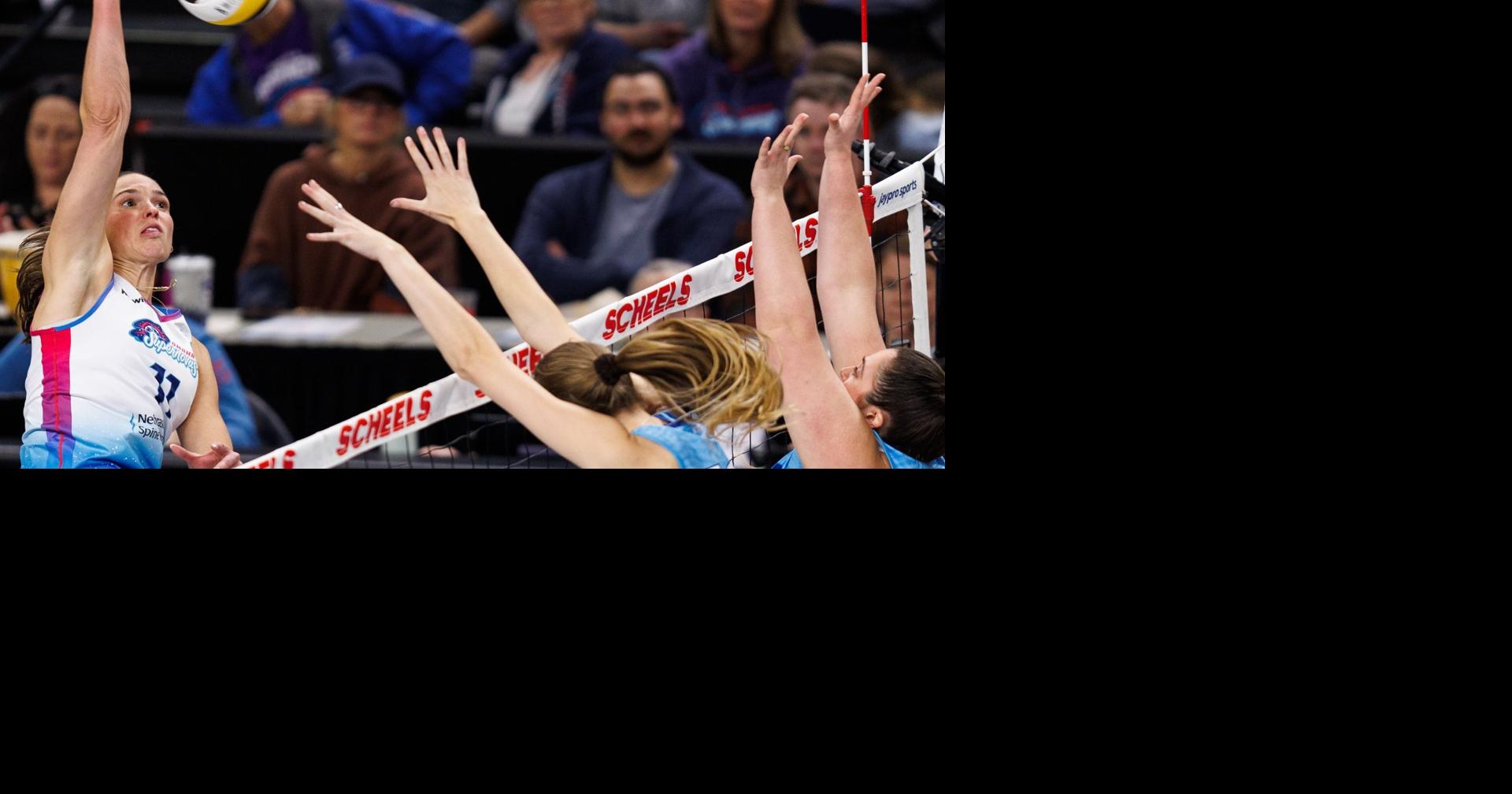 Omaha Supernovas suffer first loss as Atlanta Vibe rally for five-set win