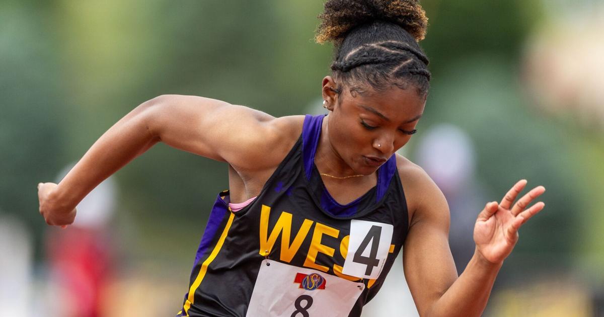 Jaiya Patillo von Bellevue West gewann den dritten Staatsmeistertitel in ...