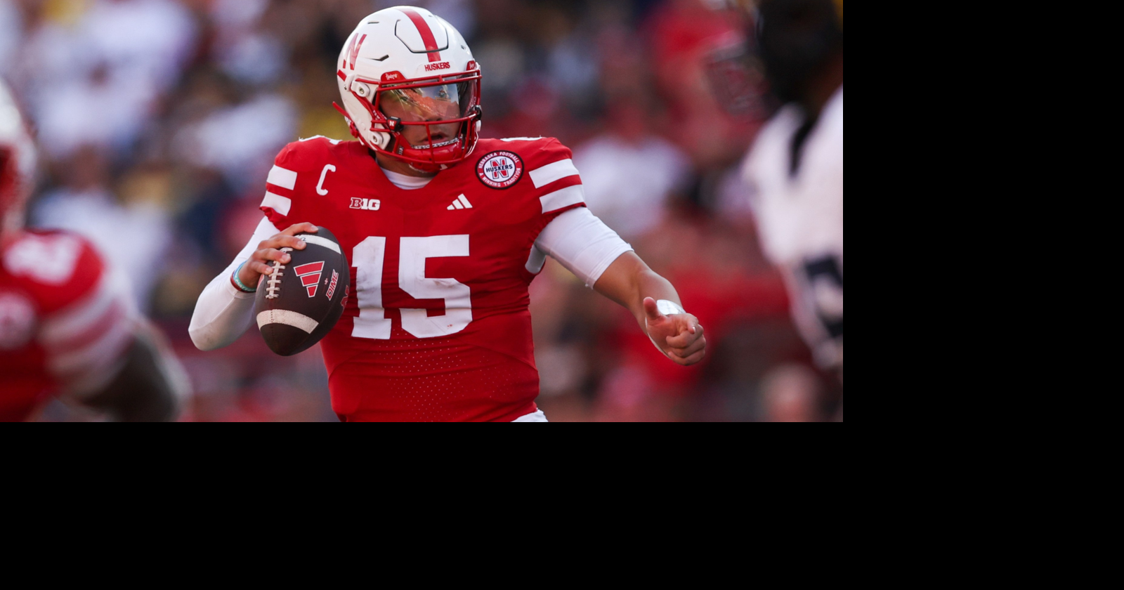 Nebraska's Dylan Raiola and Dana Holgorsen react to Matt Rhule and Penn ...