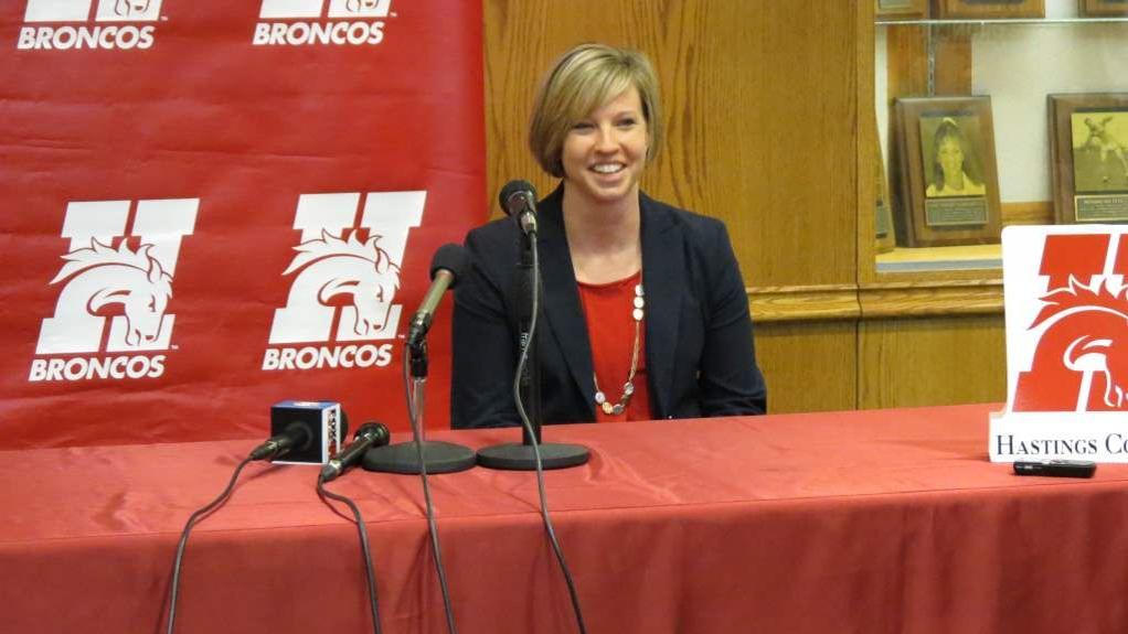 Former Husker Jina Johansen Named Hastings College Women S