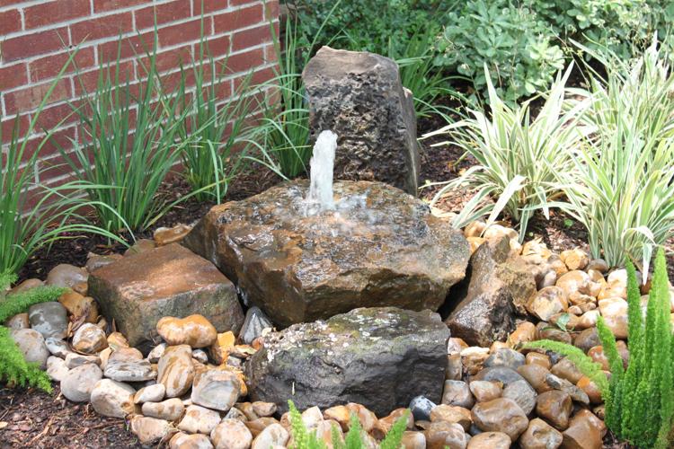 Outdoor Inspirations | Landscaping | Mulch | Omaha | Bubbling Rock