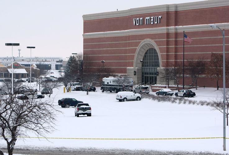 Shoppers return to the Von Maur department store at the Westroads Mall  Thursday Dec 20, 2007 in Omaha, Neb. The store opened for business after  being closed since the Dec 5th shooting