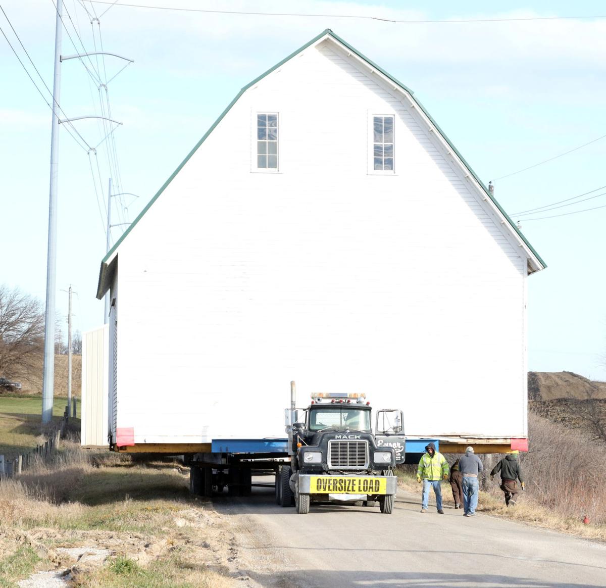 Old Barn Finds New Home Papillion Times Omaha Com