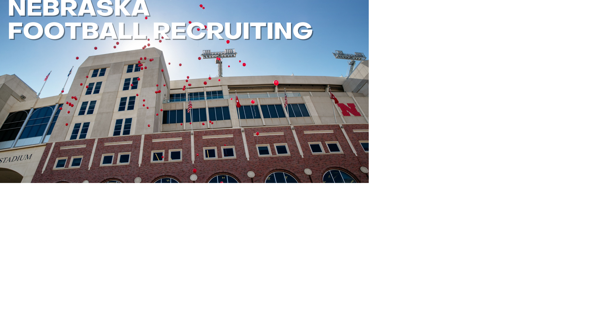Nebraska lands threestar wide receiver Quinn Clark
