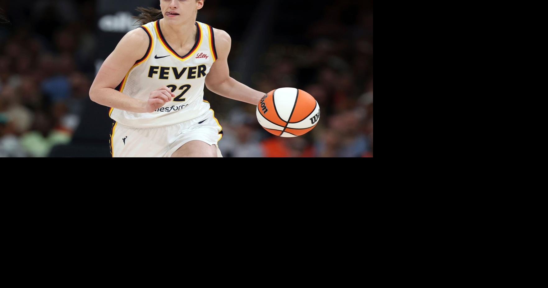 WNBA superstar Caitlin Clark attends Creighton men's basketball game vs ...