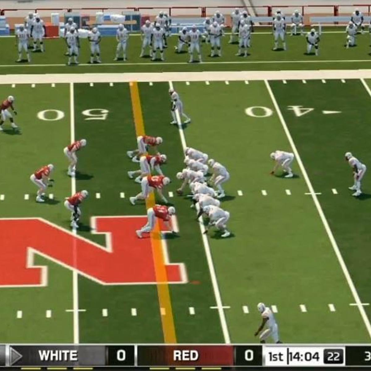 Eric Crouch Leads Fourth Quarter Comeback For White Team In